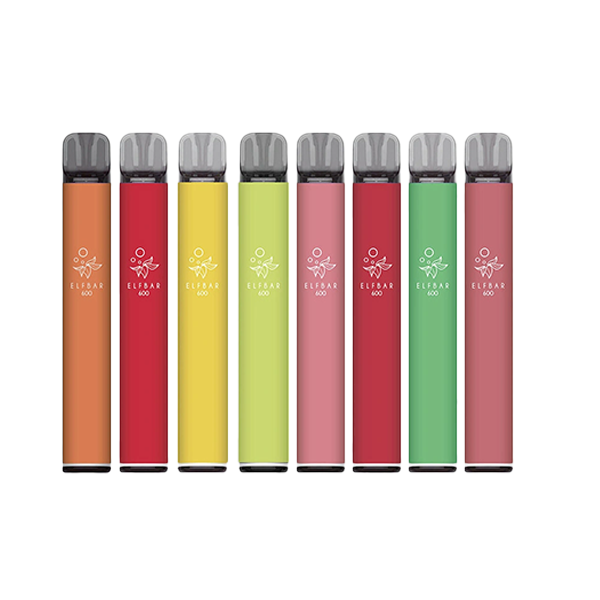 20mg Elf Bar 600 Prefilled Pod Vape Kit 600 Puffs