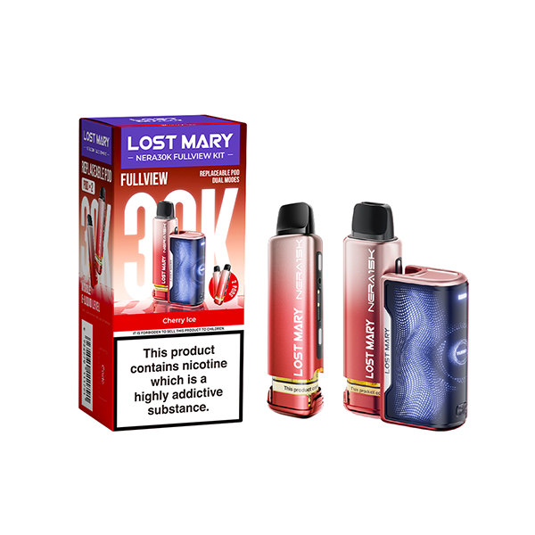 20mg LOST MARY Nera 30K Prefilled Pod Vape Kit - 30000 Puffs