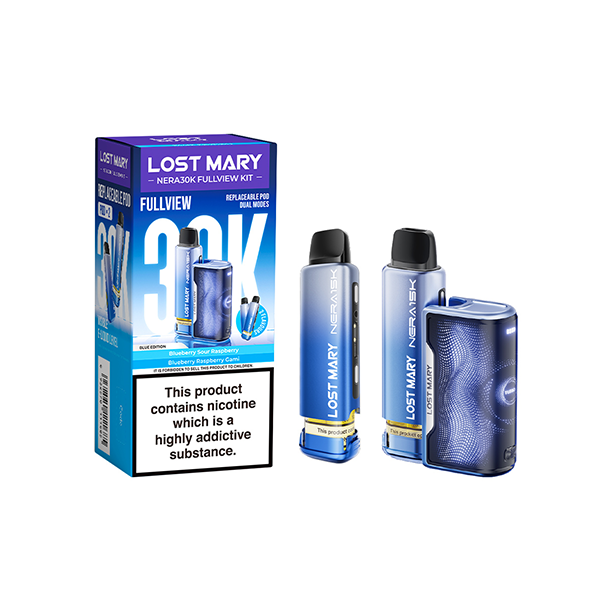 20mg LOST MARY Nera 30K Multi Edition Prefilled Pod Vape Kit - 30000 Puffs