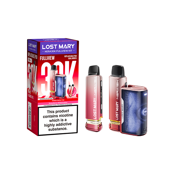 20mg LOST MARY Nera 30K Multi Edition Prefilled Pod Vape Kit - 30000 Puffs