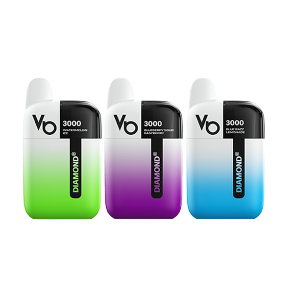 20mg Vapes Bar Diamond 3000 Pod Vape Kit 3000 Puffs