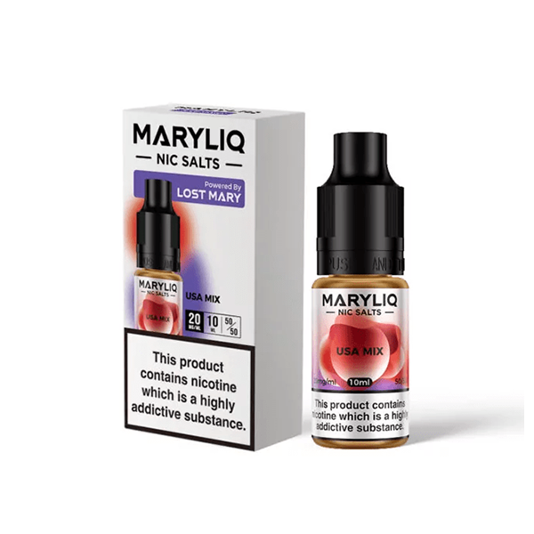 MARYLIQ Nic Salt By Lost Mary 10ml 20mg (50VG/50PG)