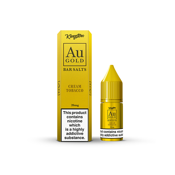 AU Gold By Kingston Nic Salt 10ml (60VG/40PG) 20mg