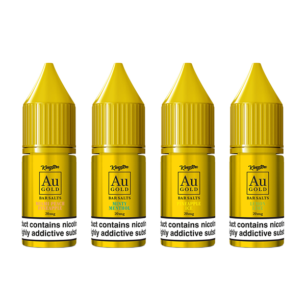 AU Gold By Kingston Nic Salt 10ml (60VG/40PG) 20mg