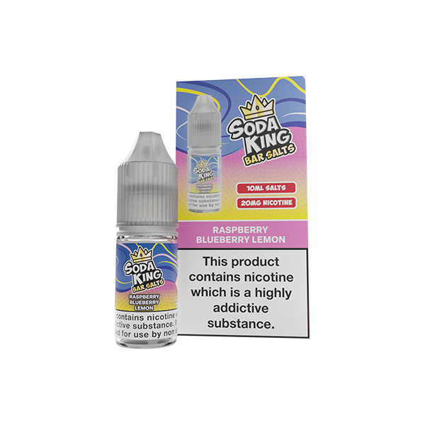 20mg Soda King Bar SALTS Nic Salts 10ml - (50VG/50PG)