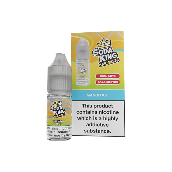 20mg Soda King Bar SALTS Nic Salts 10ml - (50VG/50PG)