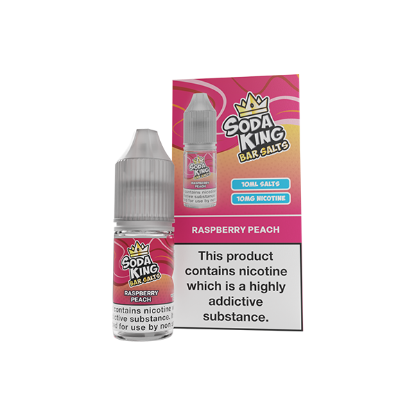 10mg Soda King Bar SALTS Nic Salts 10ml - (50VG/50PG)