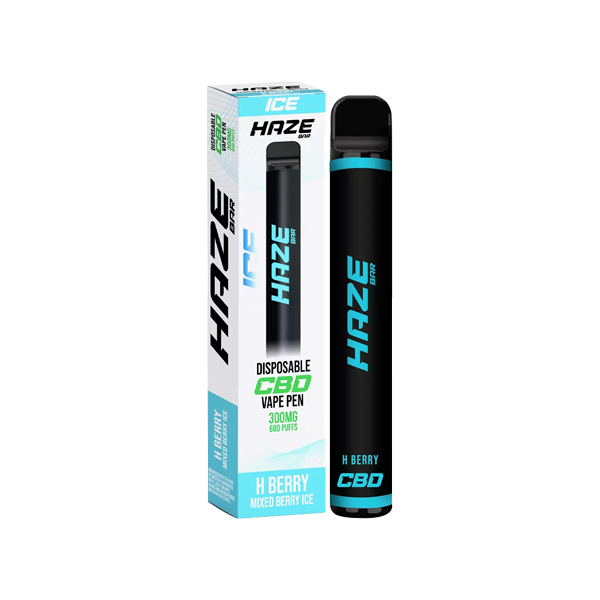 Haze Bar Ice 300mg CBD Disposable Vape 600 Puffs