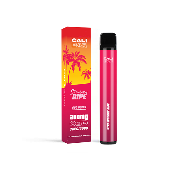 CALI BAR 300mg CBD Disposable Vape 600 Puffs