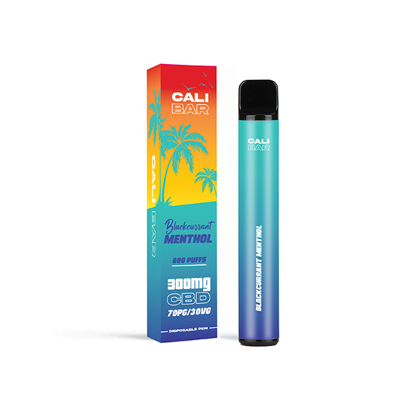 CALI BAR 300mg CBD Disposable Vape 600 Puffs