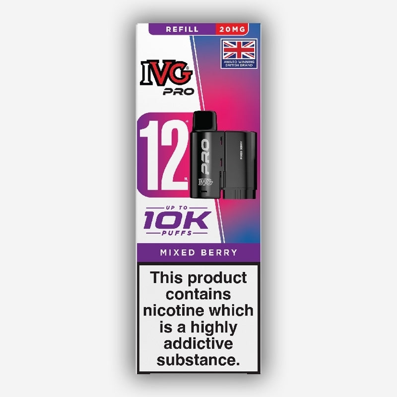 IVG Pro 12 Prefilled Pods